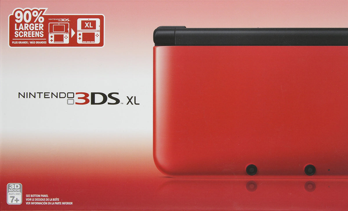 Red Black Nintendo 3DS XL L688655