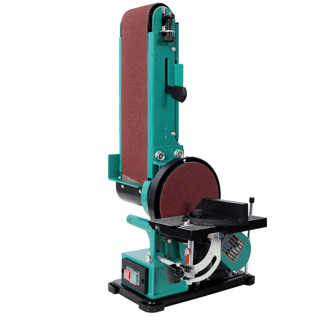 4 x 36 in. Belt Sander, 6" Disc Sander, 120V/60Hz Aluminum Worktable E556