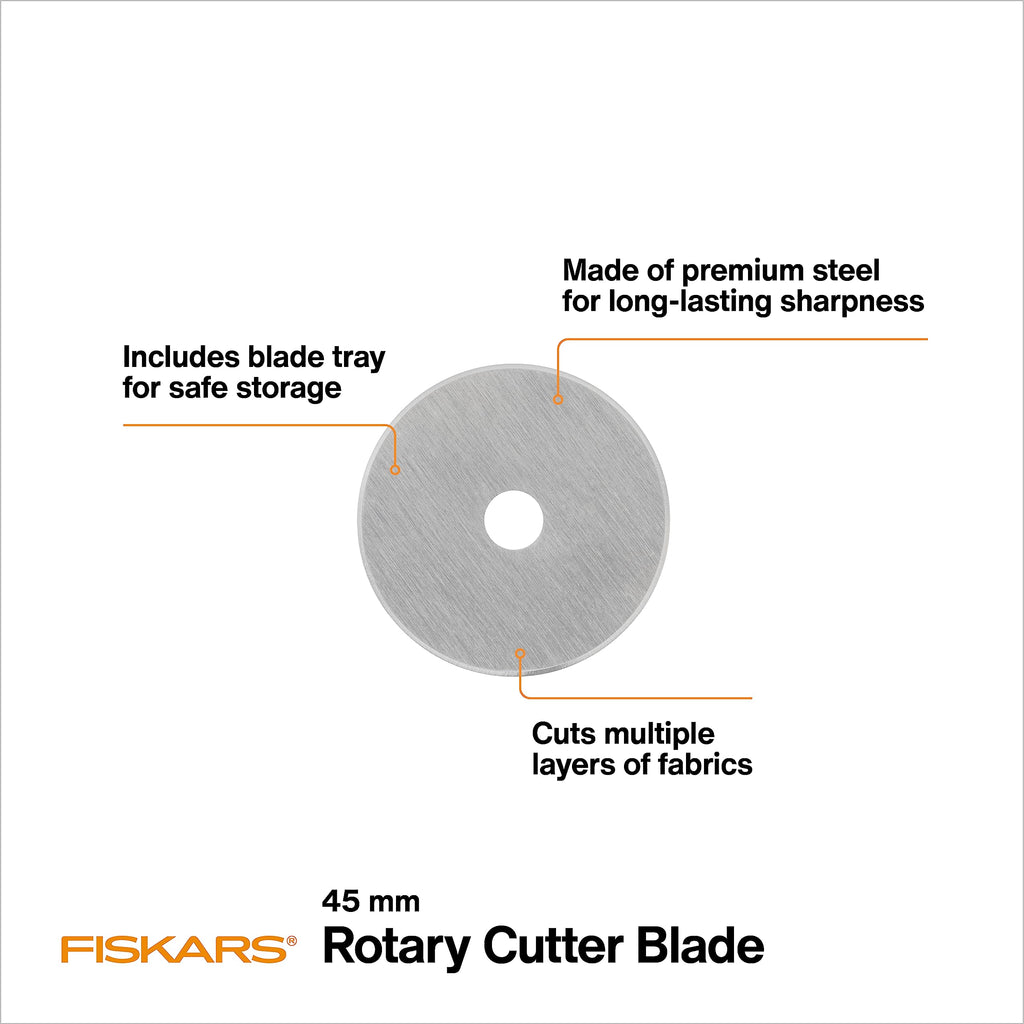 45mm Rotary Cutter Blade Replacements 5-Pack A6124