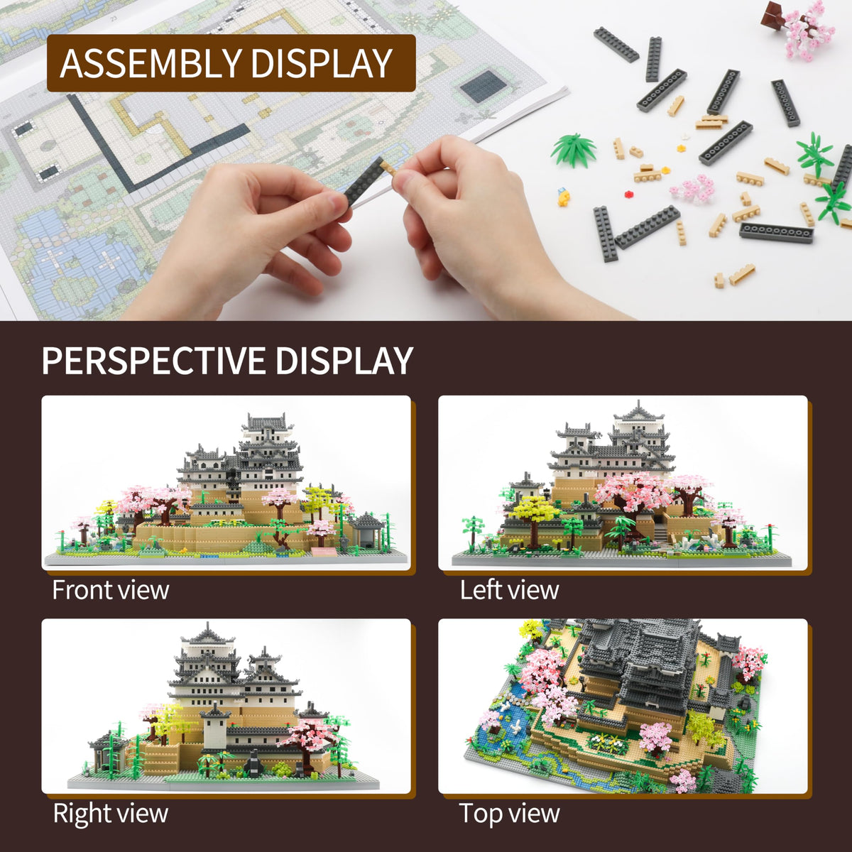Miniature Building Blocks Model 10080 Pieces H276195