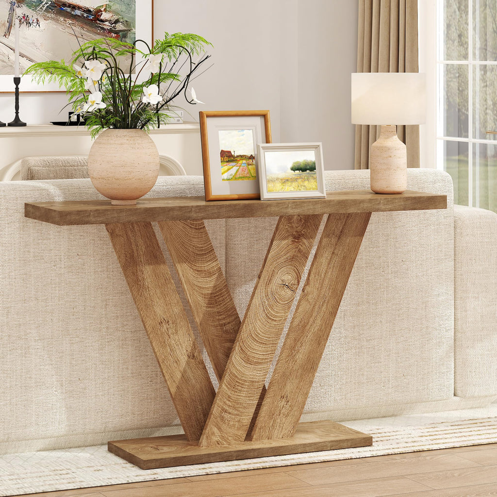 51" Wood Console Table P9219